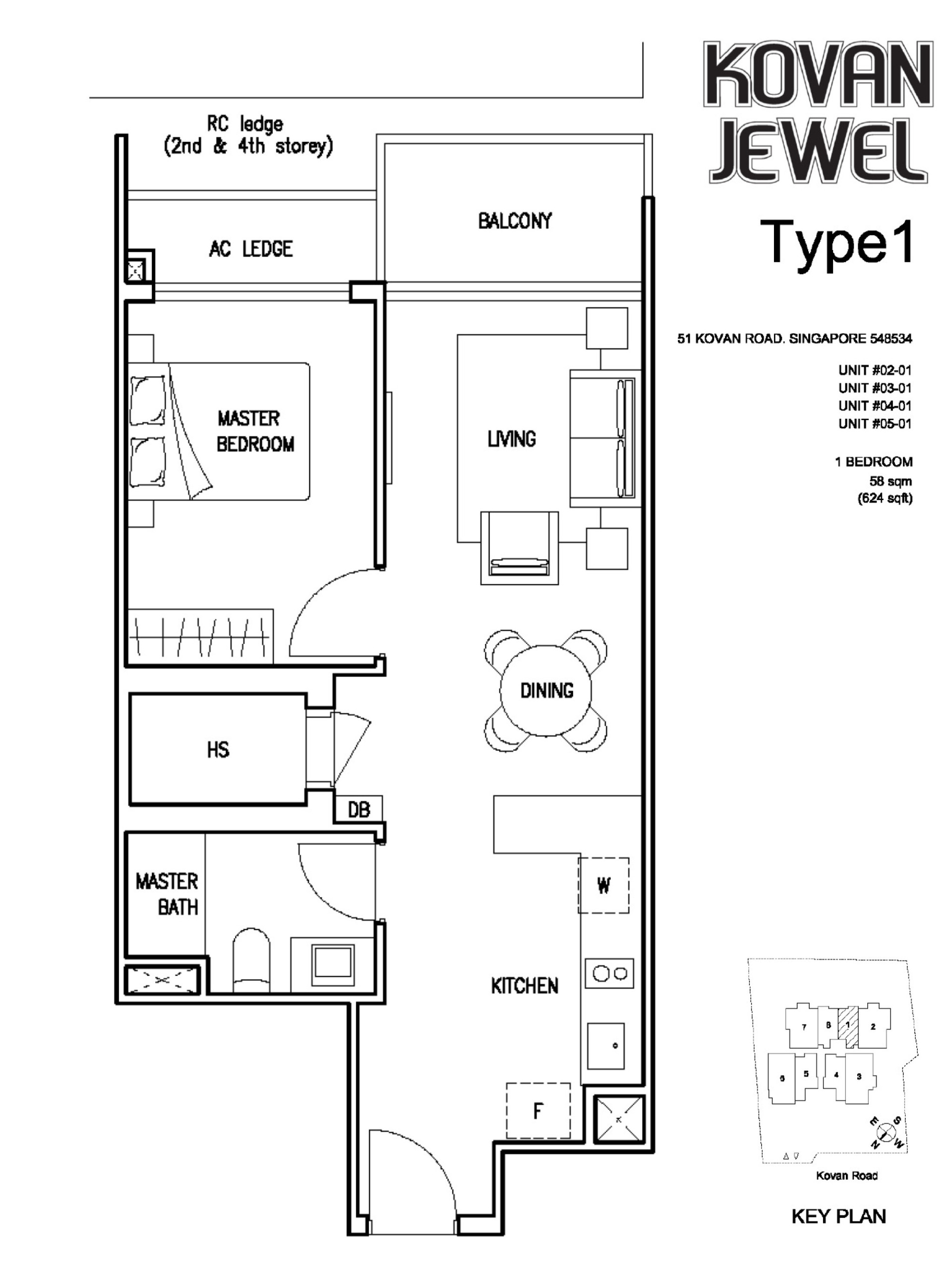 Kovan Jewel floorplan